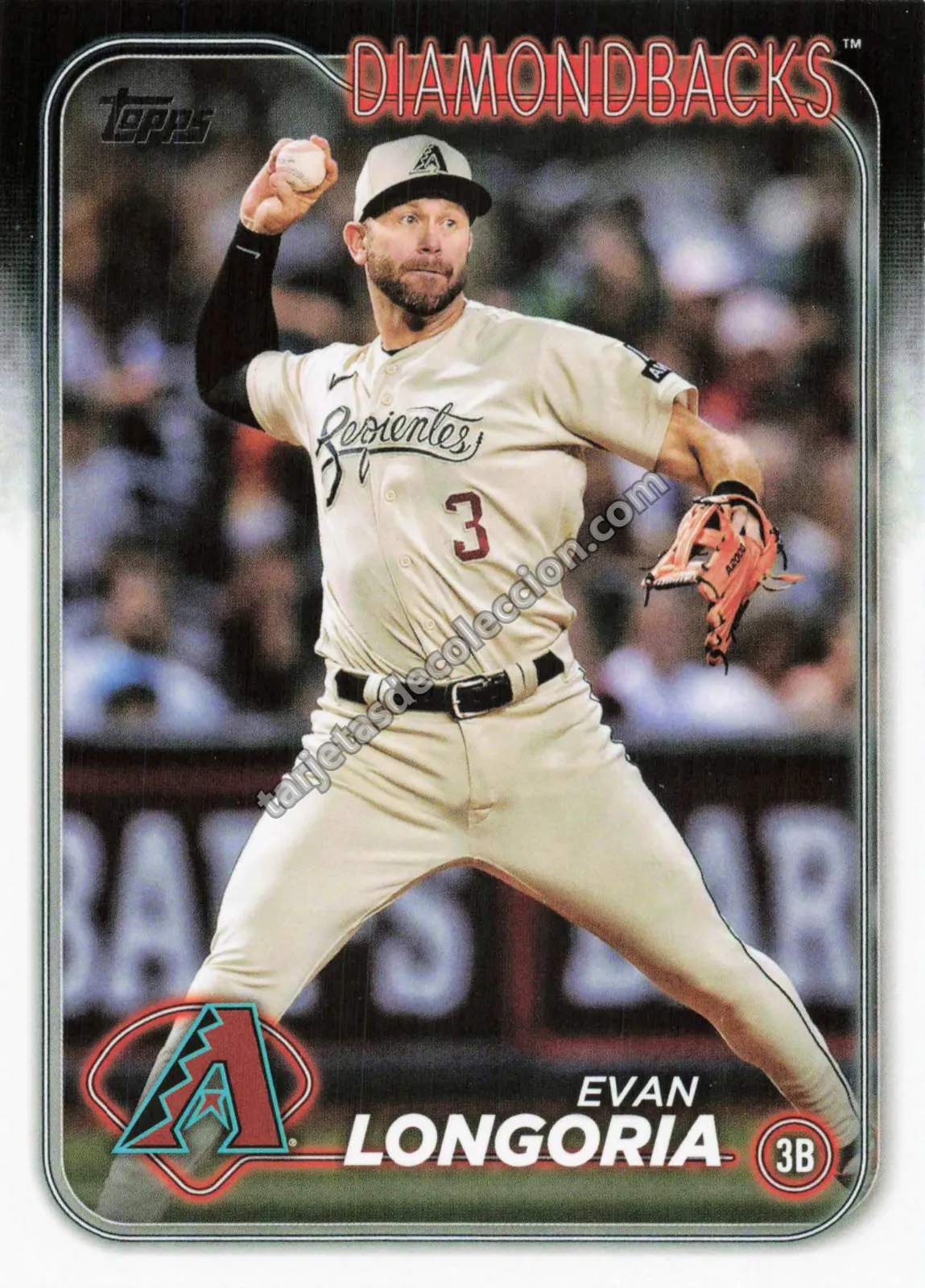 2024 Topps Series One Evan Longoria #304 (Arizona Diamondbacks)