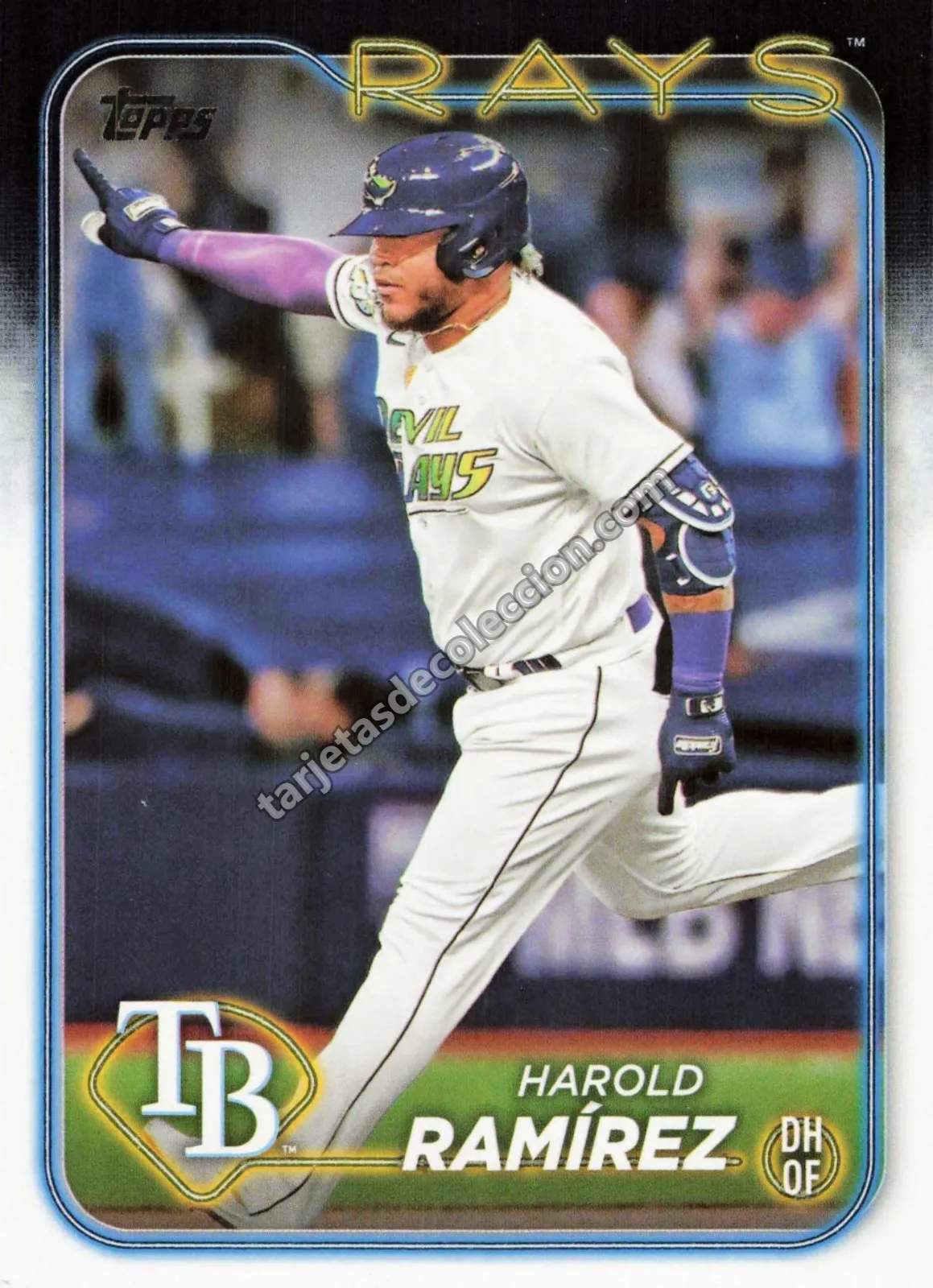2024 Topps Series One Harold Ramírez #256 (Tampa Bay Rays)