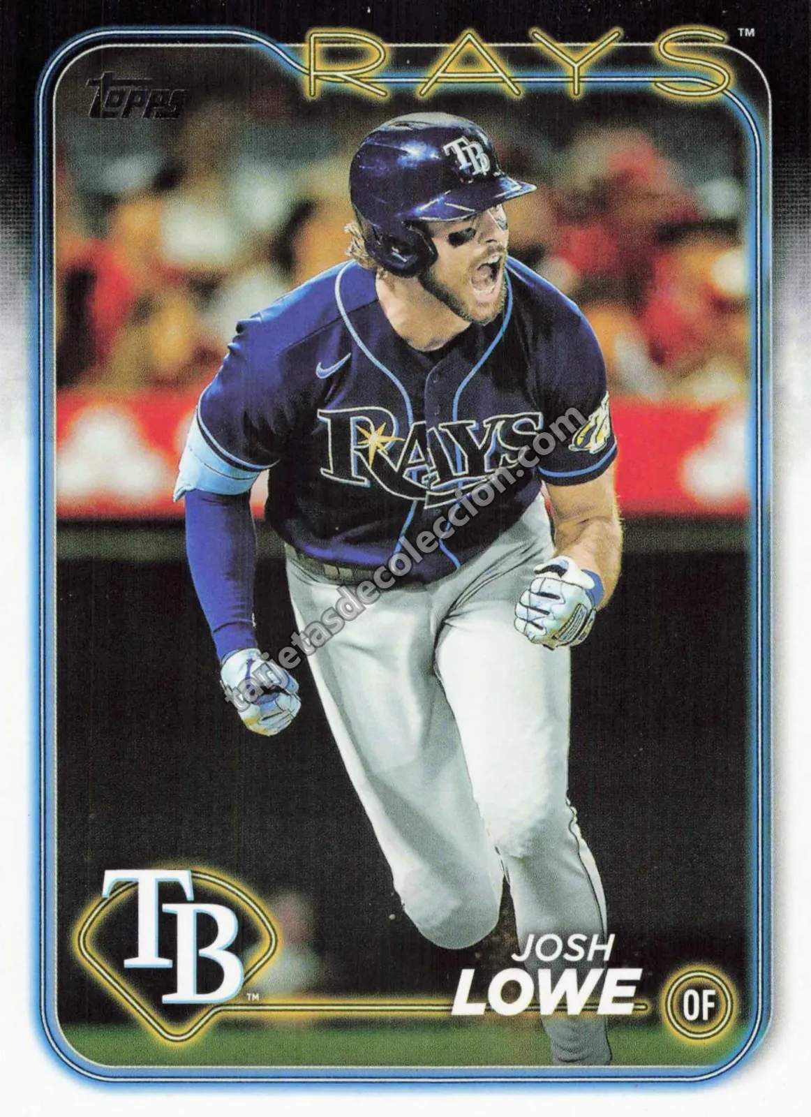 2024 Topps Series One Josh Lowe #253 (Tampa Bay Rays)