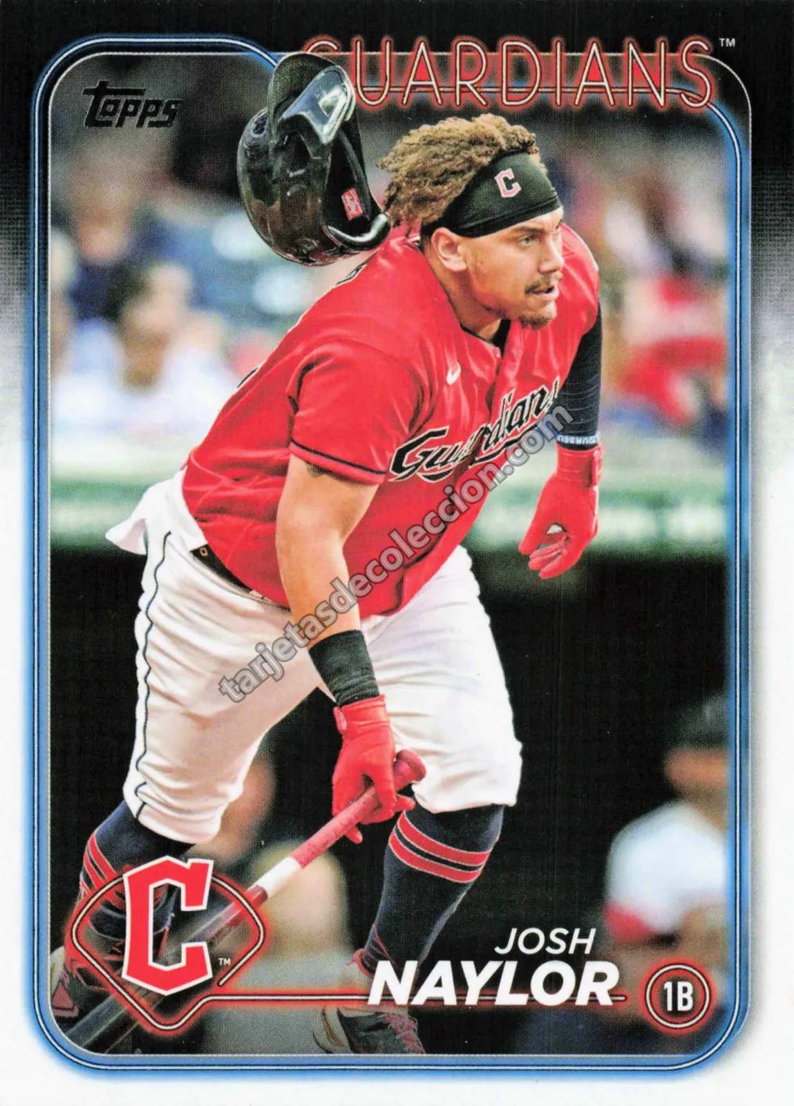 2024 Topps Series One Josh Naylor #10 (Cleveland Guardians)