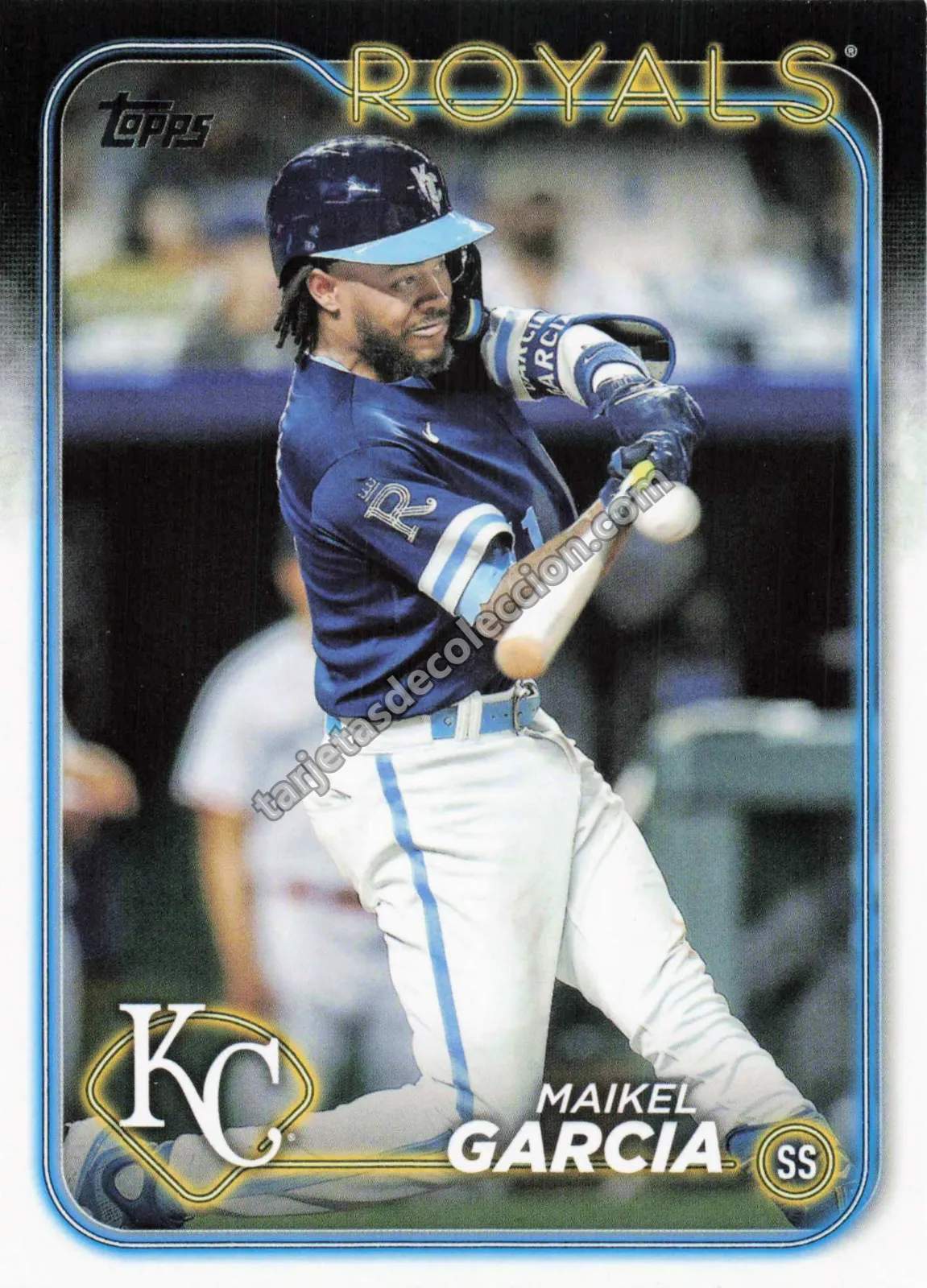 2024 Topps Series One Maikel Garcia #342 (Kansas City Royals)