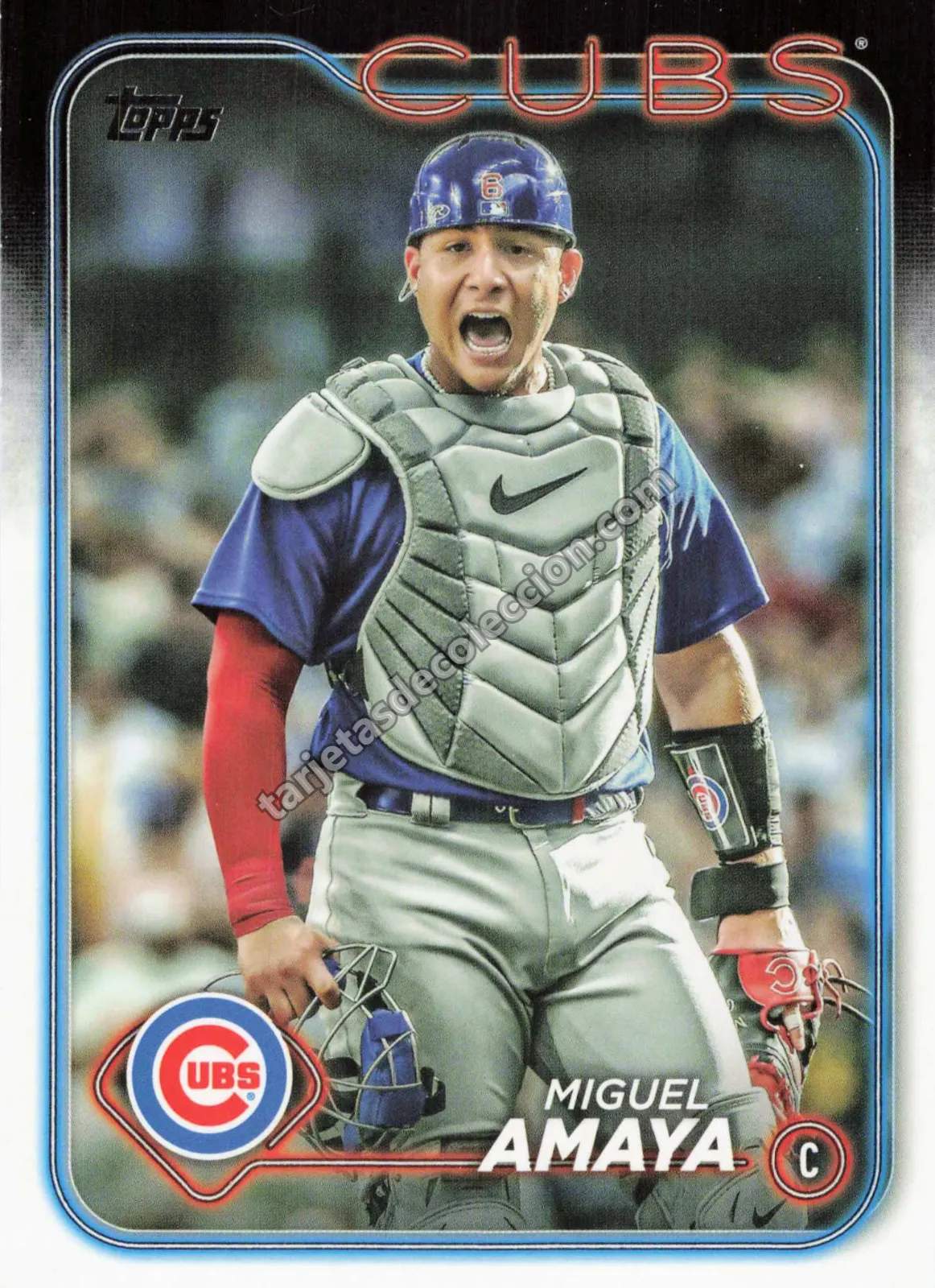2024 Topps Series One Miguel Amaya #319 (Chicago Cubs)