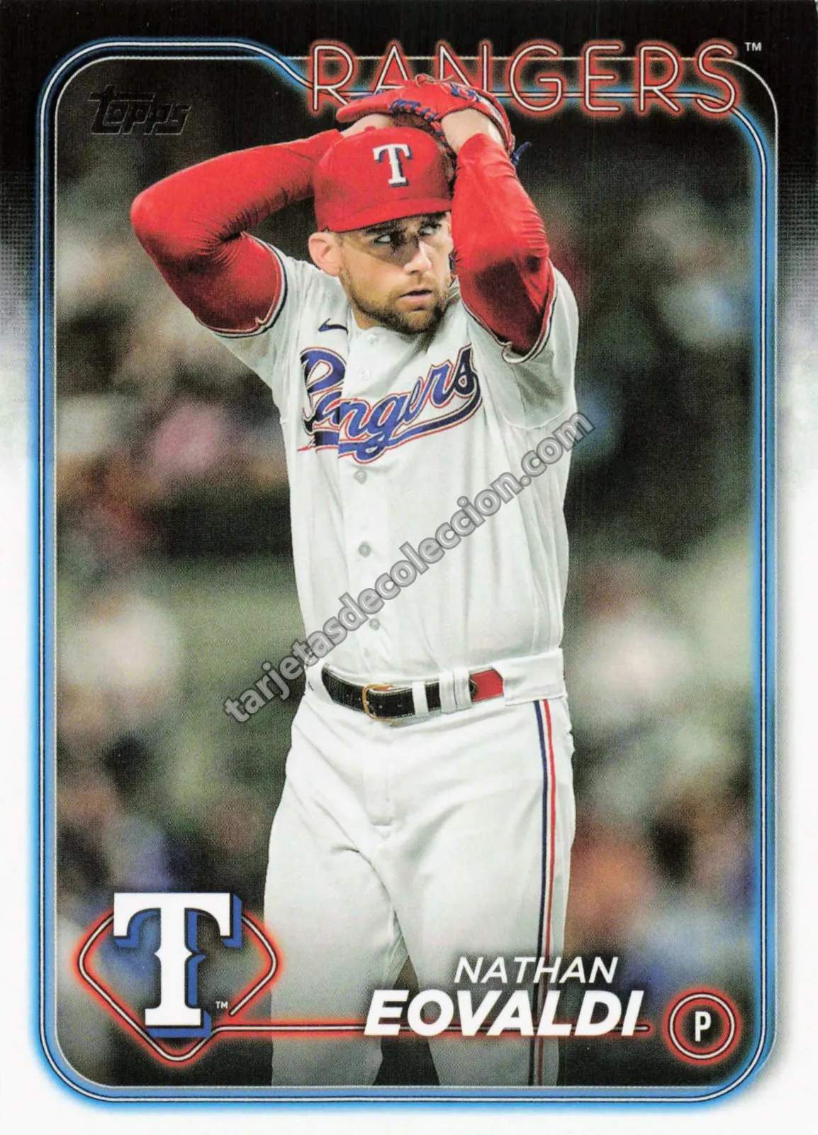 2024 Topps Series One Nathan Eovaldi #258 (Texas Rangers)