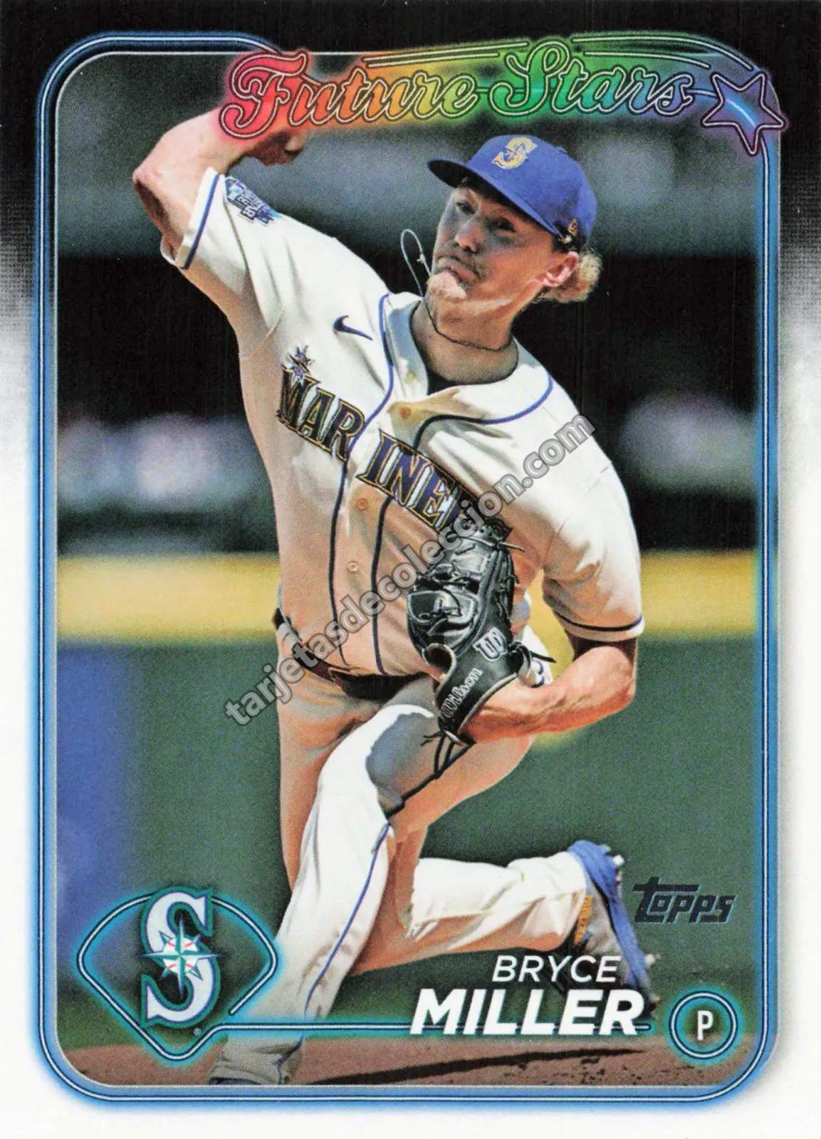 2024 Topps Series Two Bryce Miller #679 (Seattle Mariners)