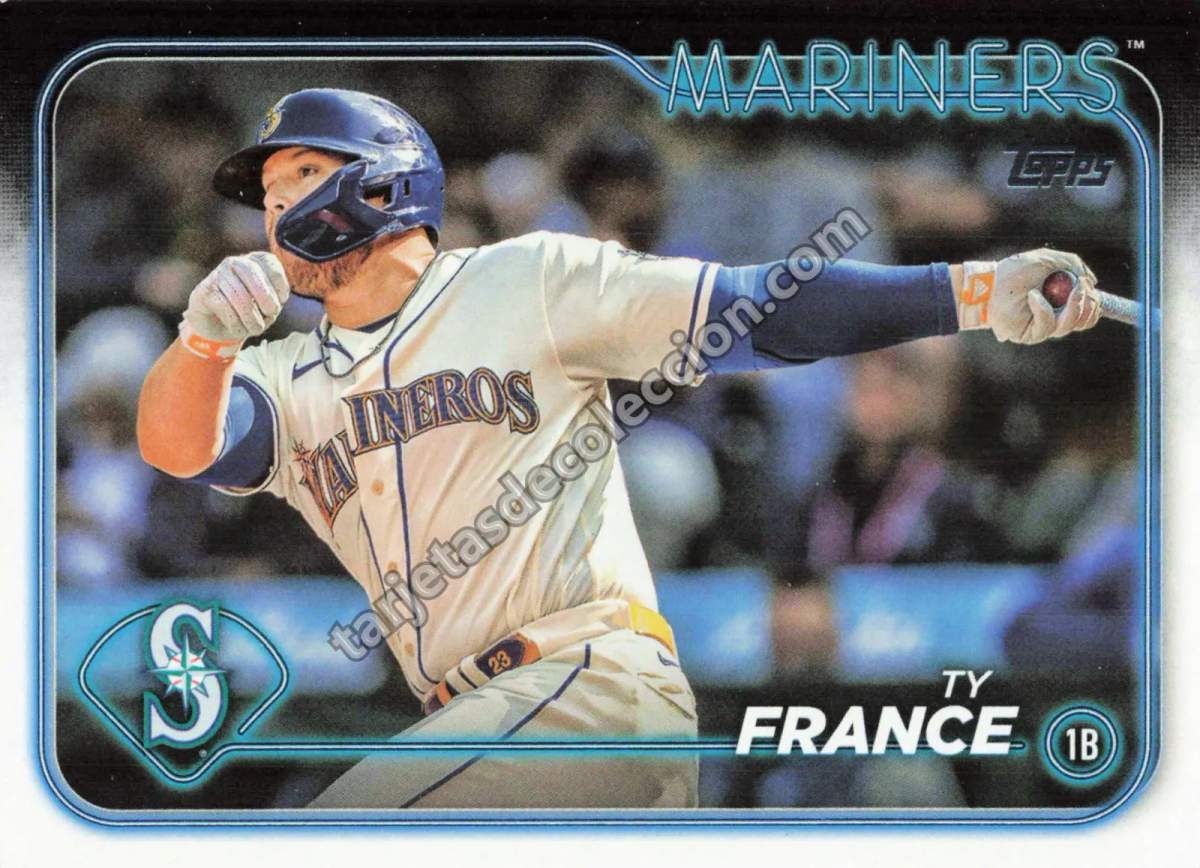 2024 Topps Series Two Ty France #611 (Seattle Mariners)