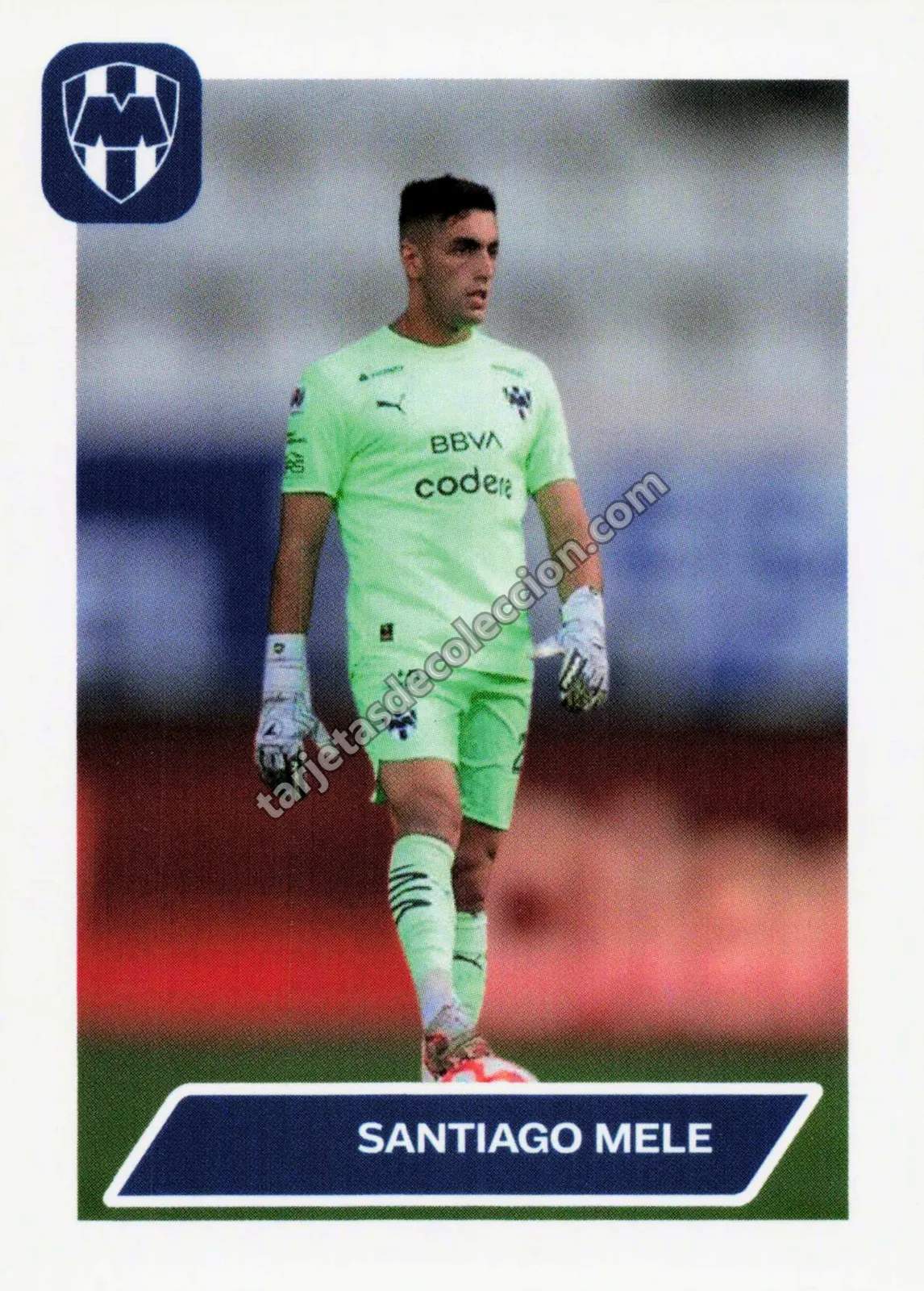 2025-26 Baru Sports CF Monterrey Santiago A. Mele Castañero #011