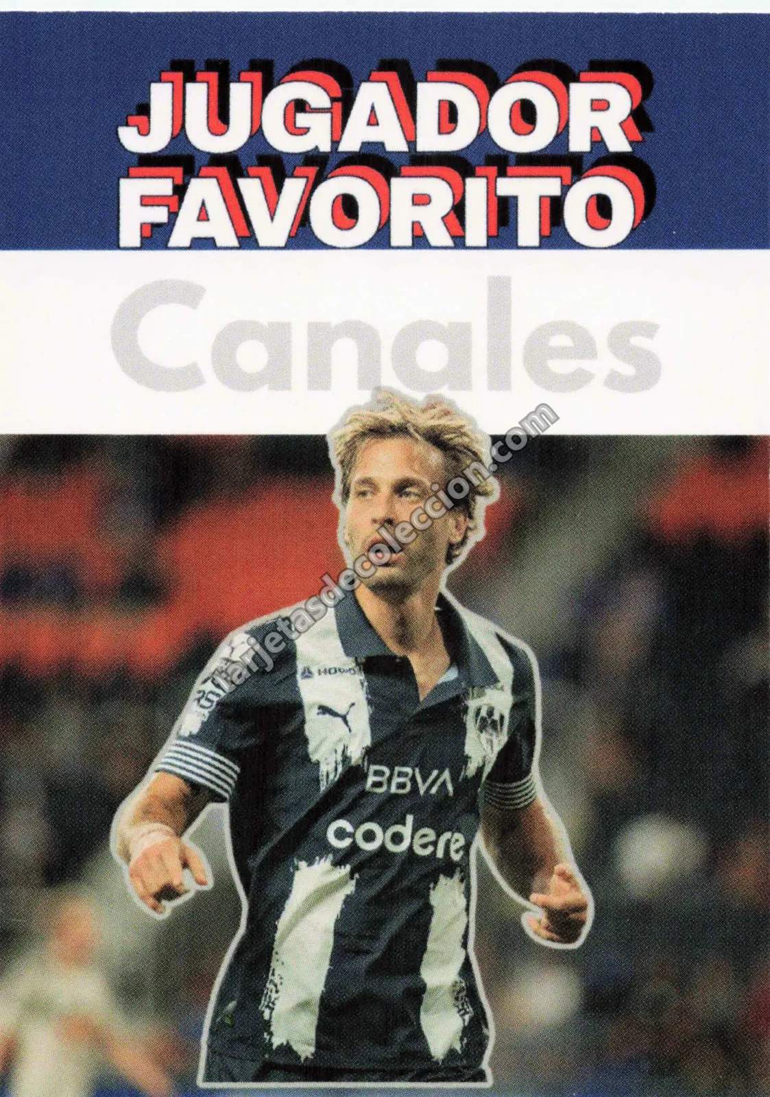 2025-26 Baru Sports CF Monterrey Sergio Canales (Jugador Favorito) #099