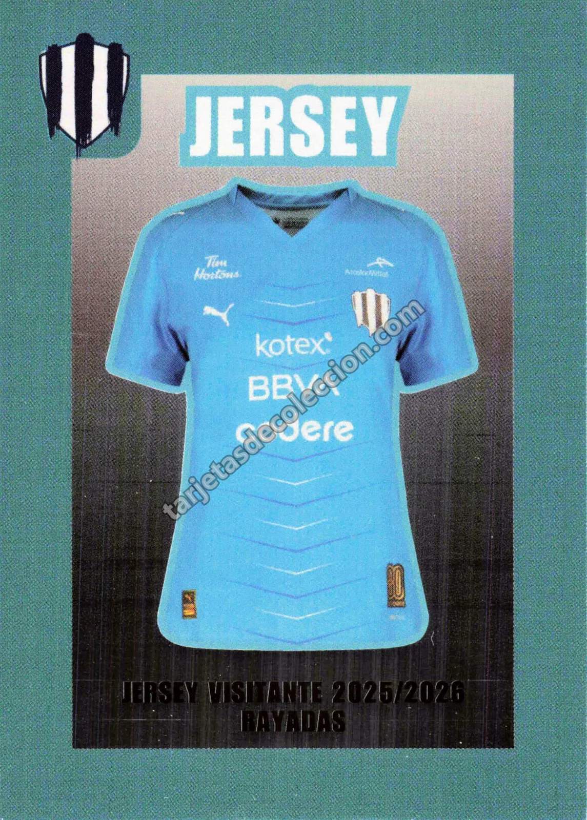 2025-26 Baru Sports Rayadas Jersey Visitante #009