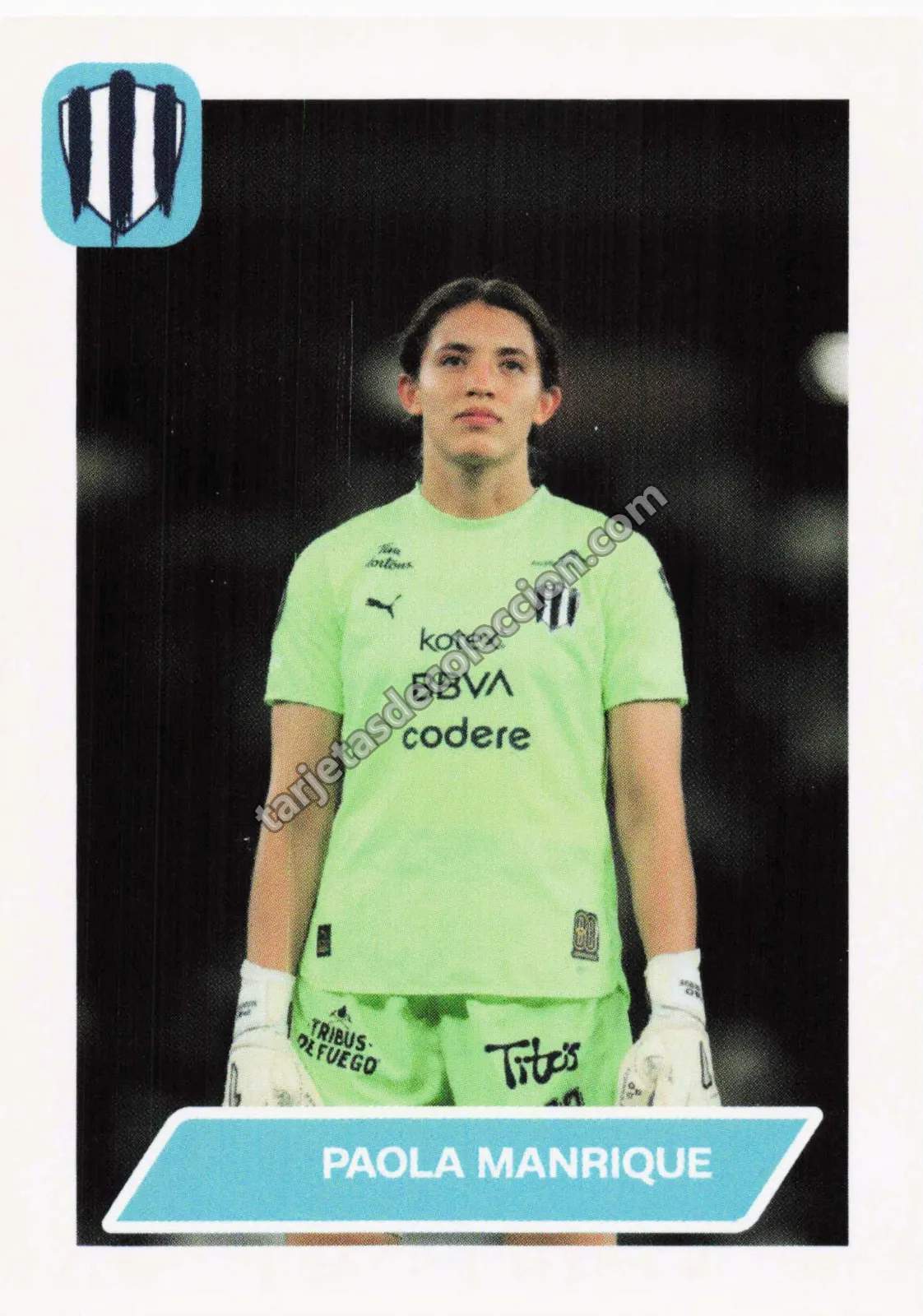 2025-26 Baru Sports Rayadas Paola Naomi Manrique Mendoza #038