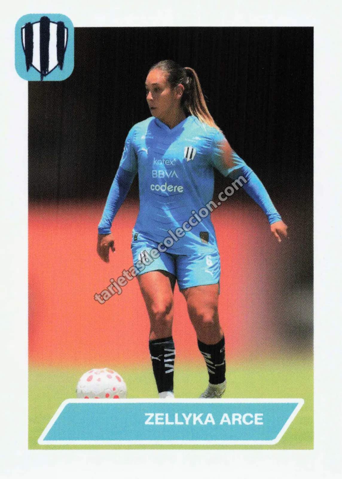 2025-26 Baru Sports Rayadas Zellyka Guadalupe Arce Balleza #048