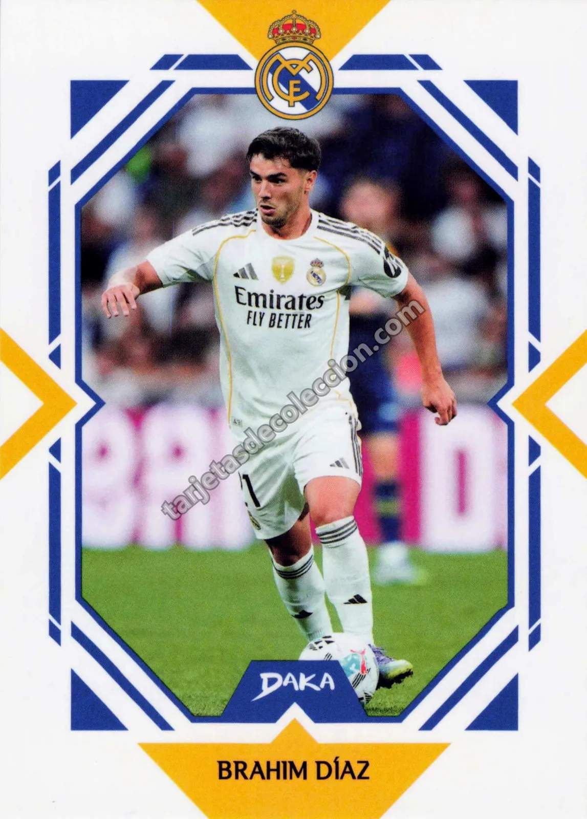 2025 DAKA Real Madrid Brahim Díaz #RM-3-A