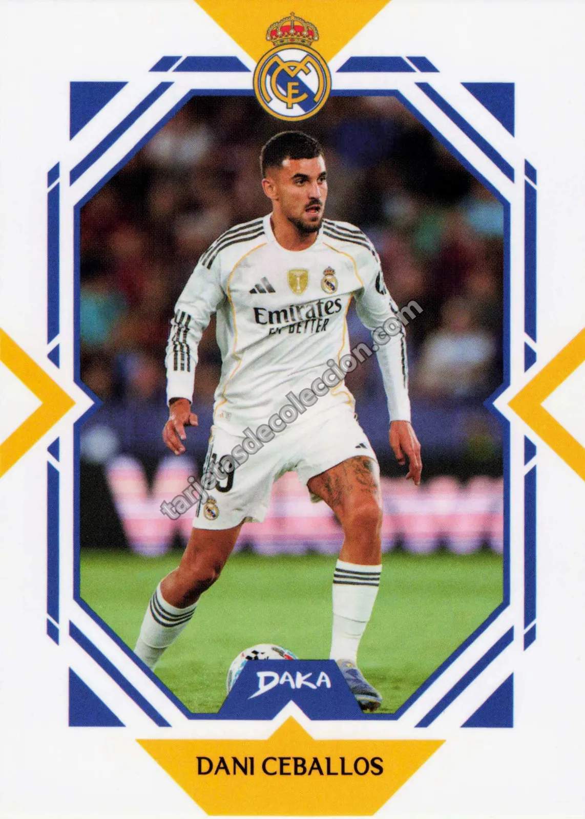 2025 DAKA Real Madrid Dani Ceballos #RM-11-A