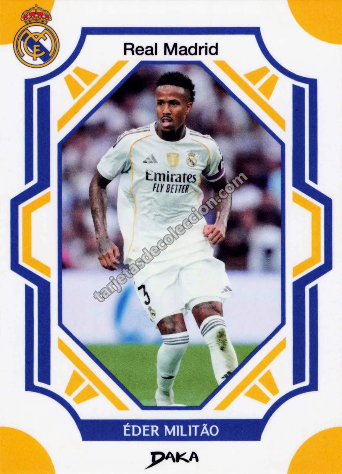 2025 DAKA Real Madrid Éder Militão #RM-13-B