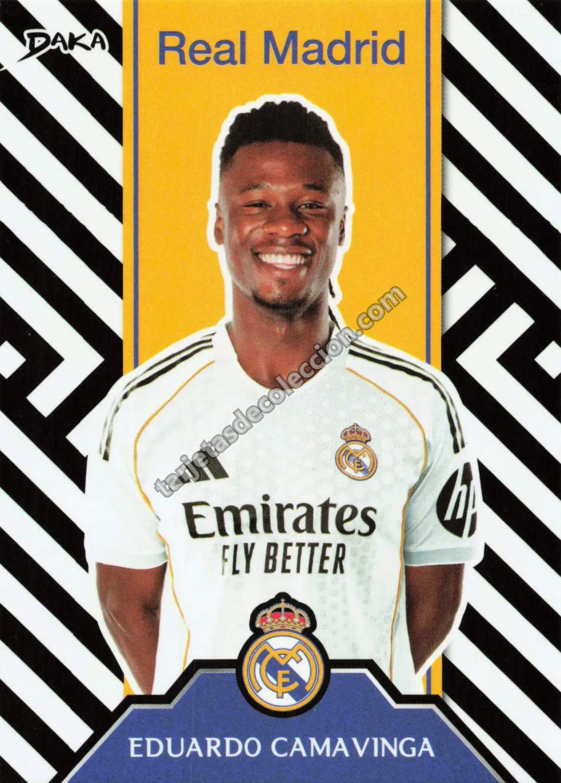2025 Daka Real Madrid Eduardo Camavinga #TP-8