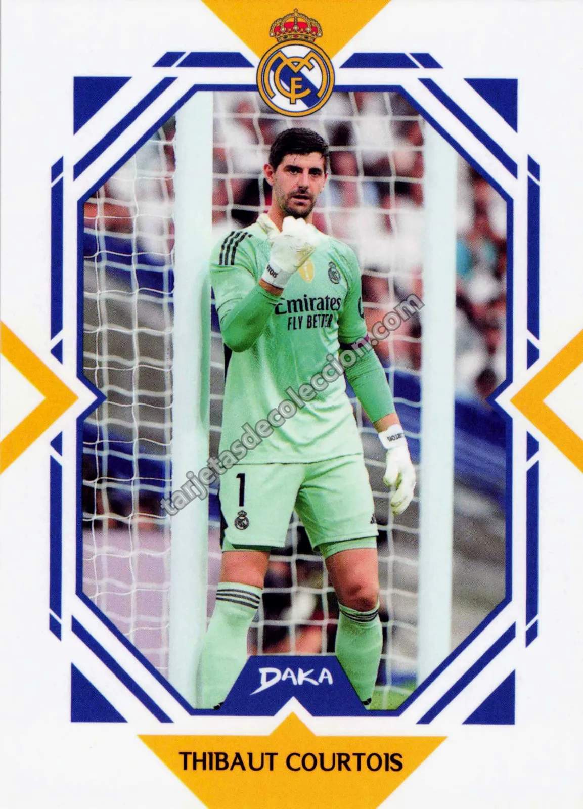 2025 DAKA Real Madrid Thibaut Courtois #RM-22-A