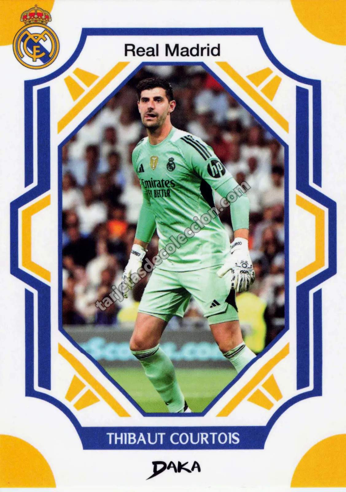 2025 DAKA Real Madrid Thibaut Courtois #RM-22-B
