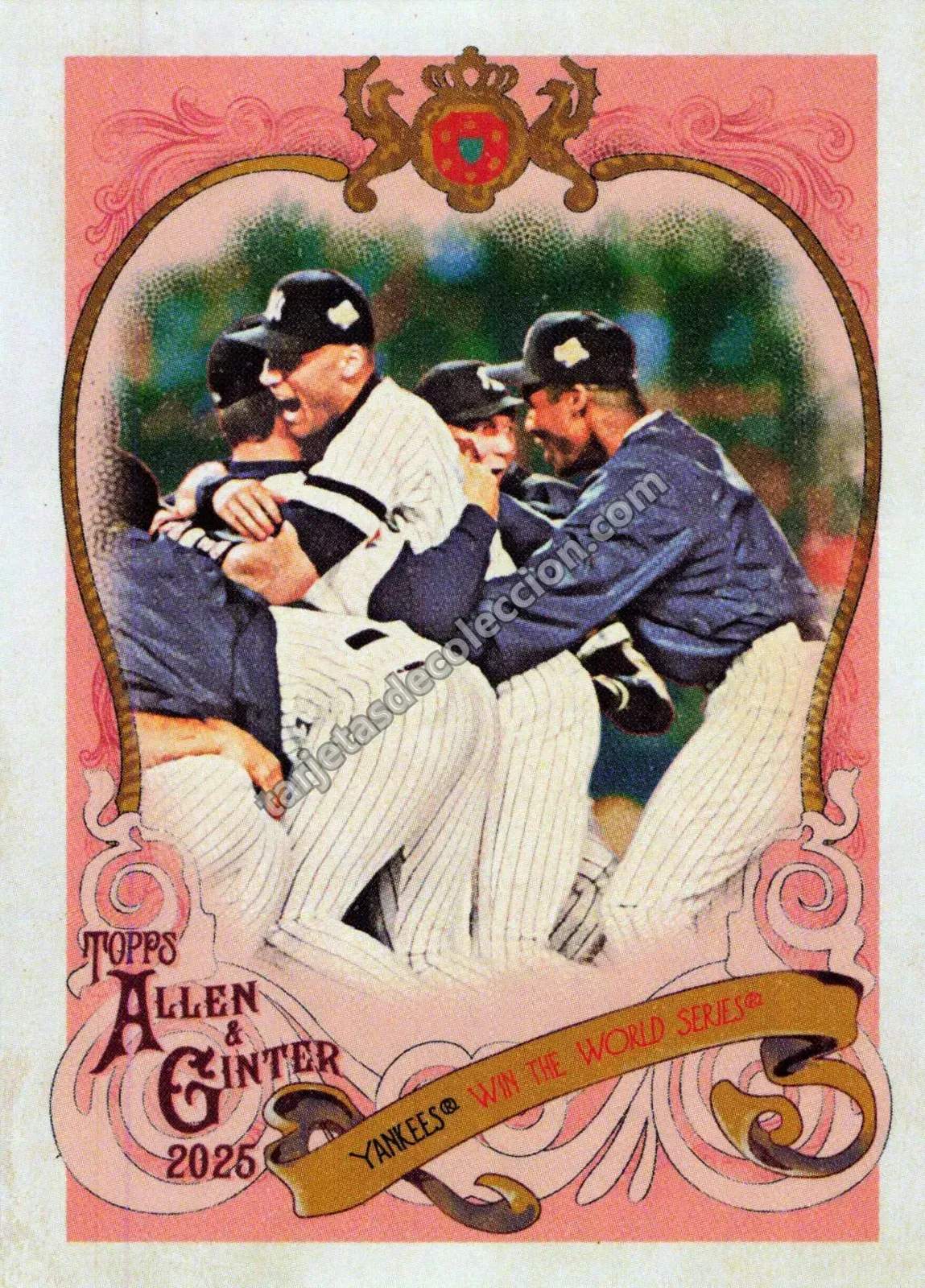 2025 Topps Allen & Ginter Derek Jeter Win The World Series #SV-12 (New York Yankees)