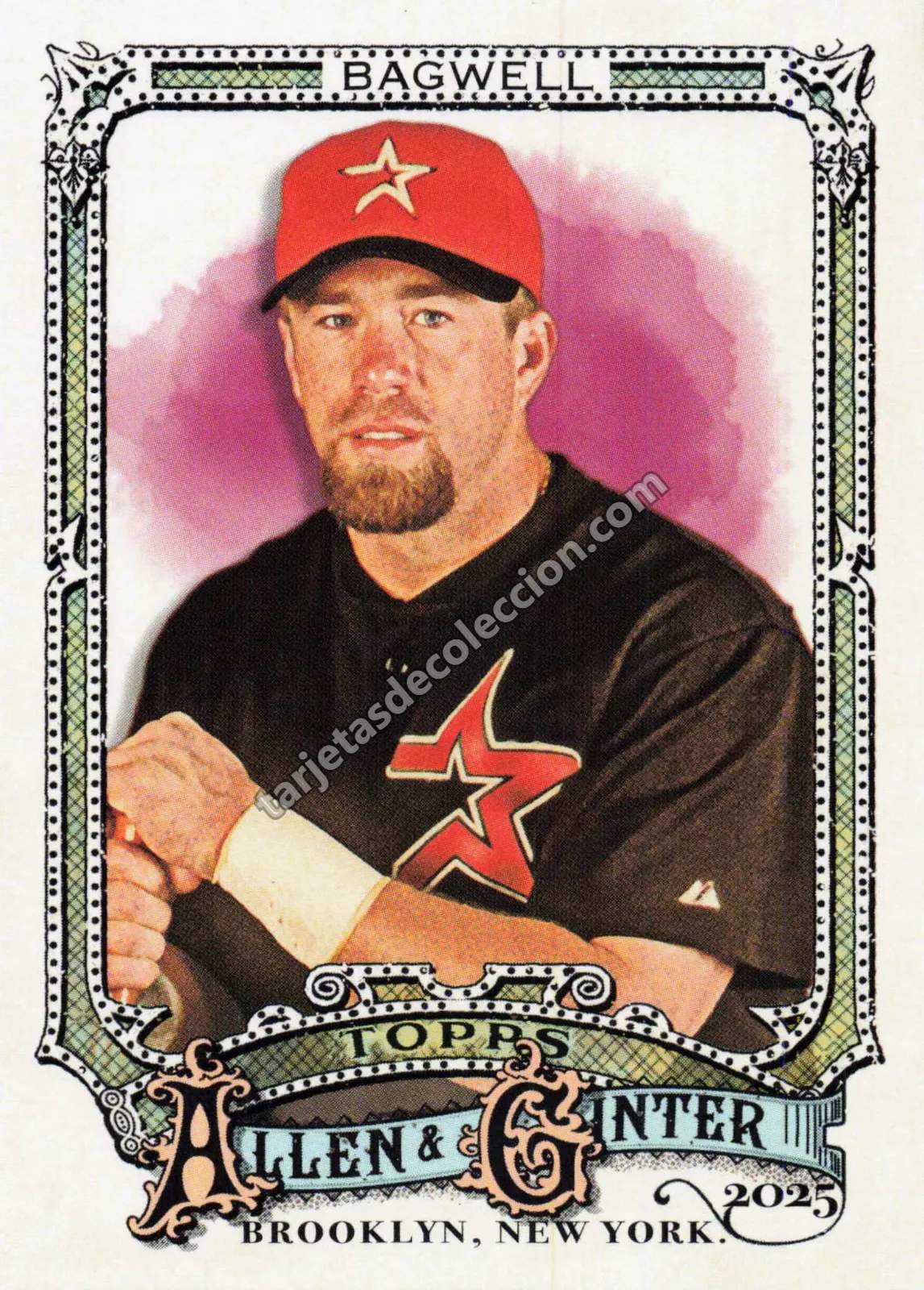 2025 Topps Allen & Ginter Jeff Bagwell #330 (Houston Astros)