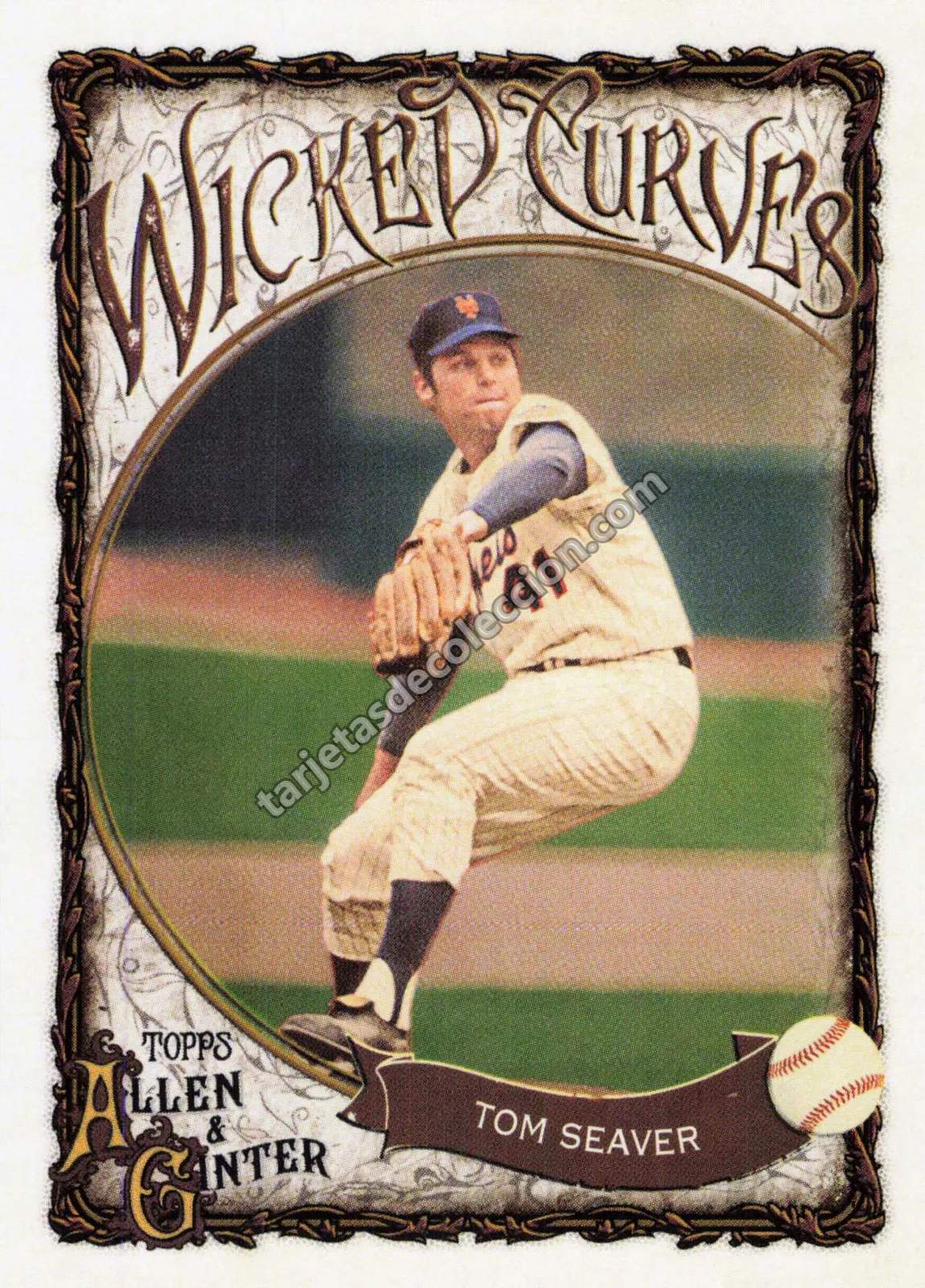 2025 Topps Allen & Ginter Tom Seaver Wicked Curves #WC-31 (New York Mets)
