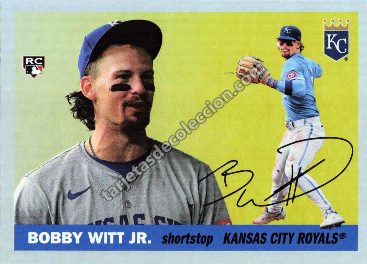 2025 Topps Heritage 25th Anniversary Bobby Witt Jr. #H25-4 (Kansas City Royals)