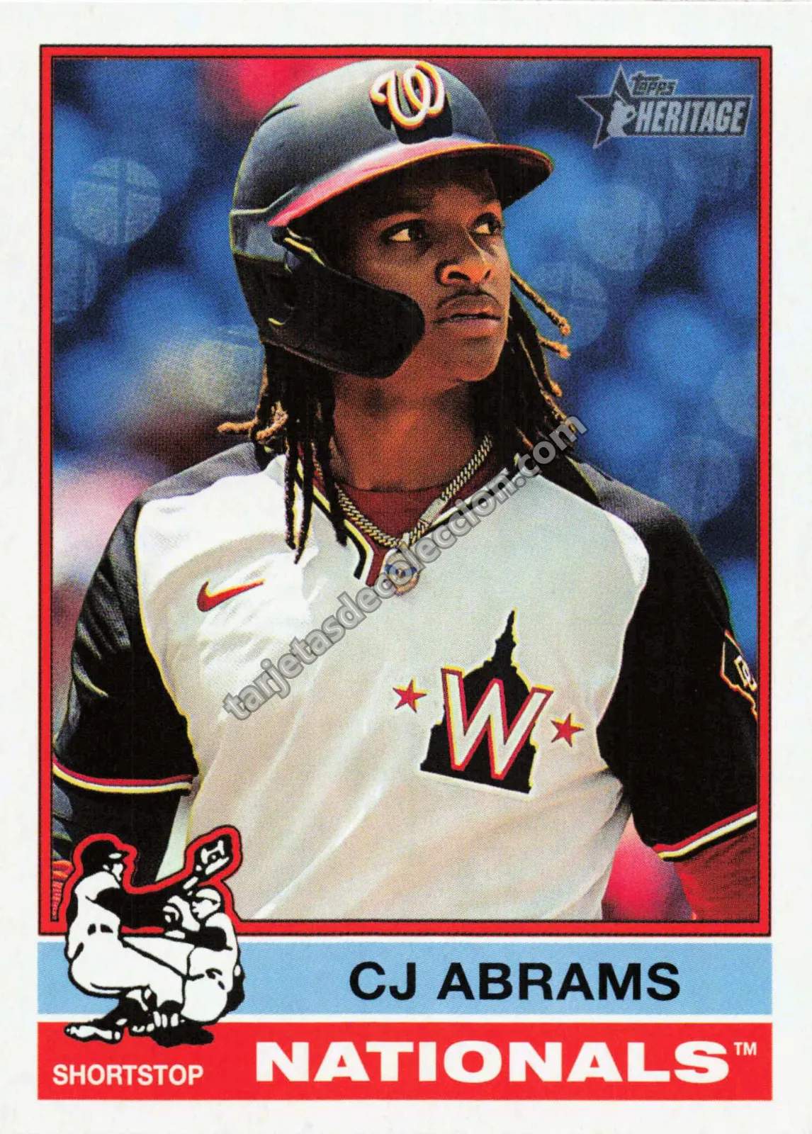 2025 Topps Heritage CJ Abrams #237