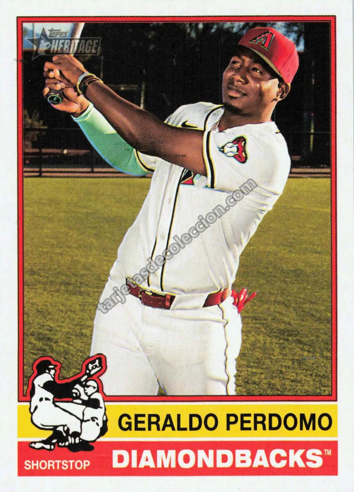 2025 Topps Heritage Geraldo Perdomo #157