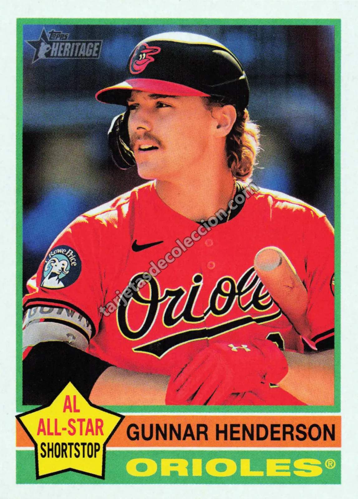 2025 Topps Heritage Gunnar Henderson #174