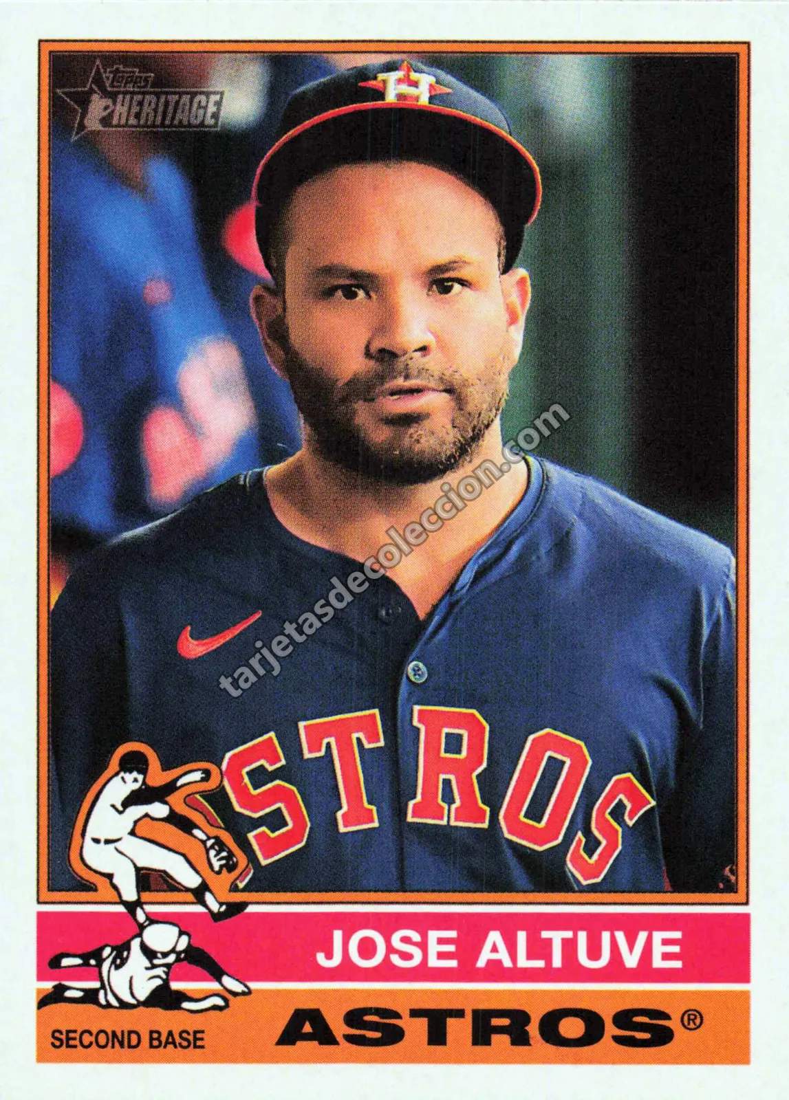 2025 Topps Heritage Jose Altuve #56 (Houston Astros)