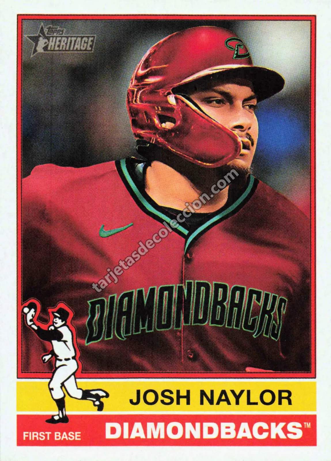 2025 Topps Heritage Josh Naylor #49