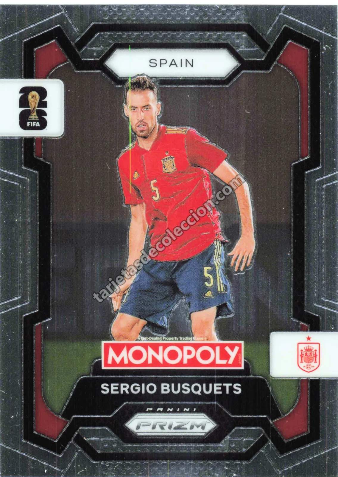 2026 Panini Prizm Monopoly Sergio Busquets #45