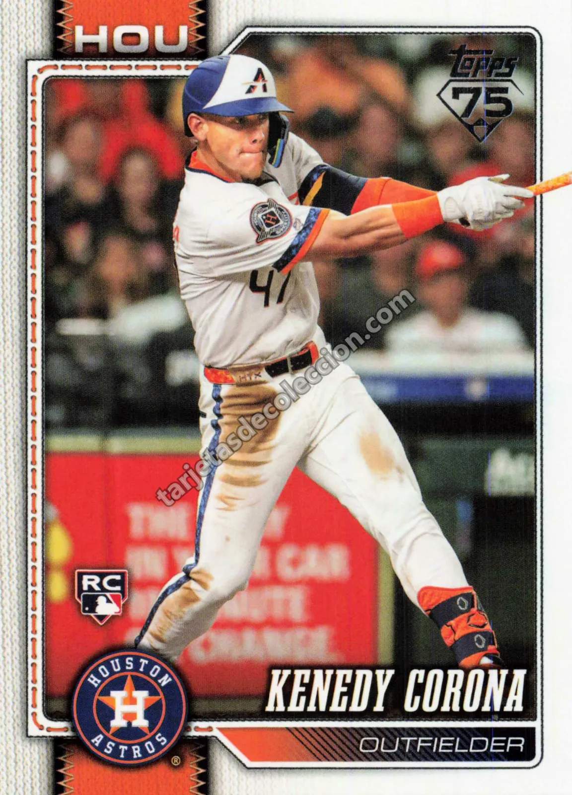 2026 Topps Series One Kenedy Corona Rookie Card #145 (Houston Astros)