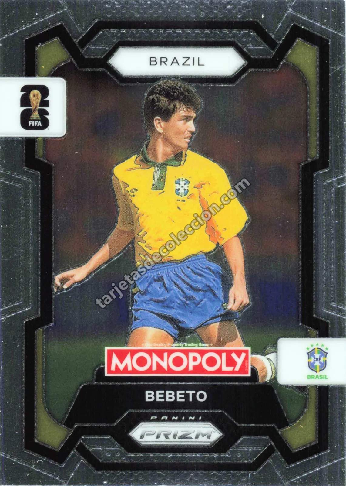 Bebeto Panini Prizm Monopoly #20