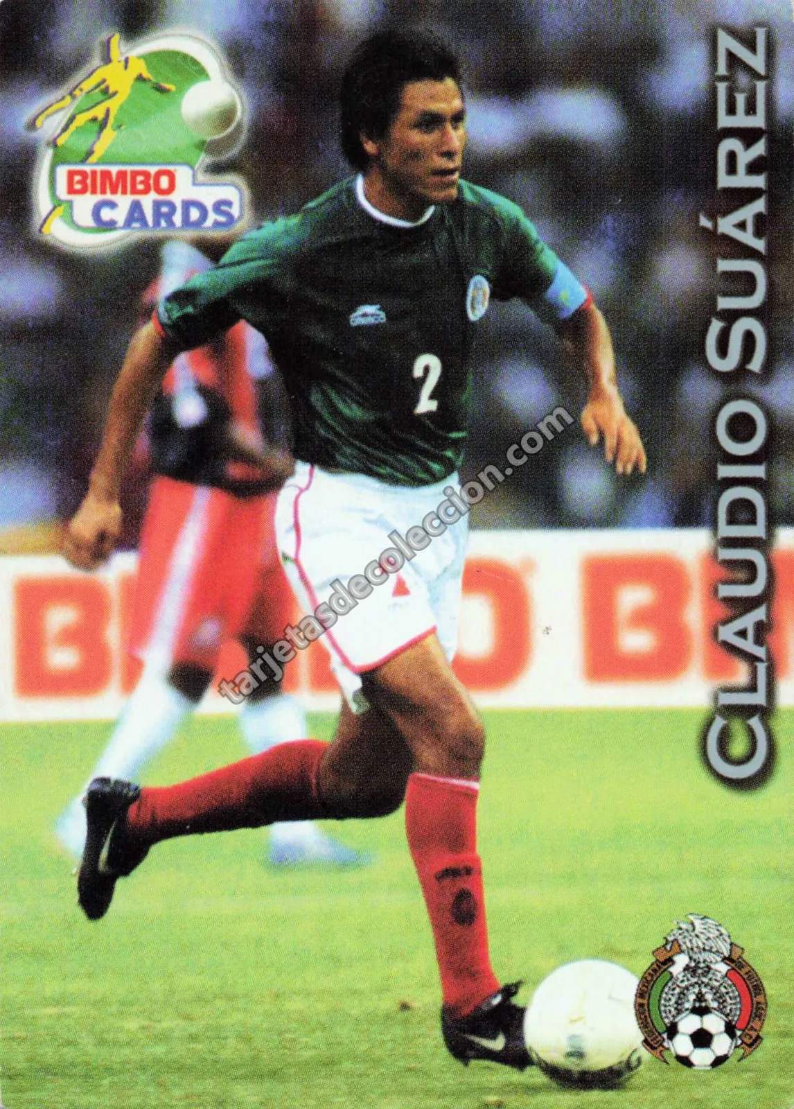 Bimbo Cards - Claudio Suárez (Selección Mexicana)