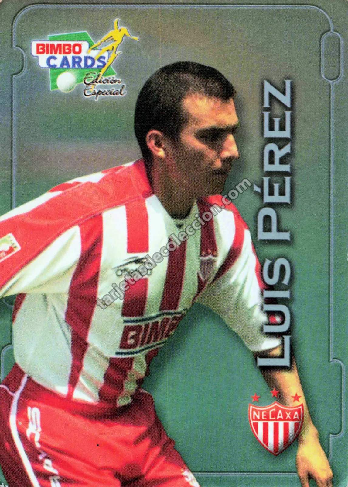 Bimbo Cards Edición Especial - Luis Pérez (Necaxa)