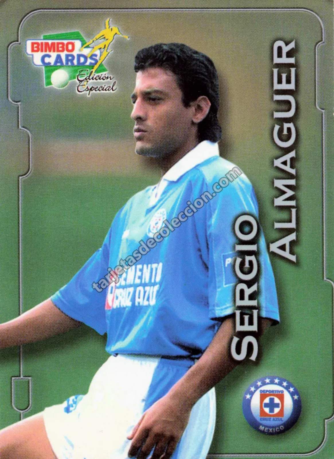 Bimbo Cards Edición Especial - Sergio Almaguer (Cruz Azul)