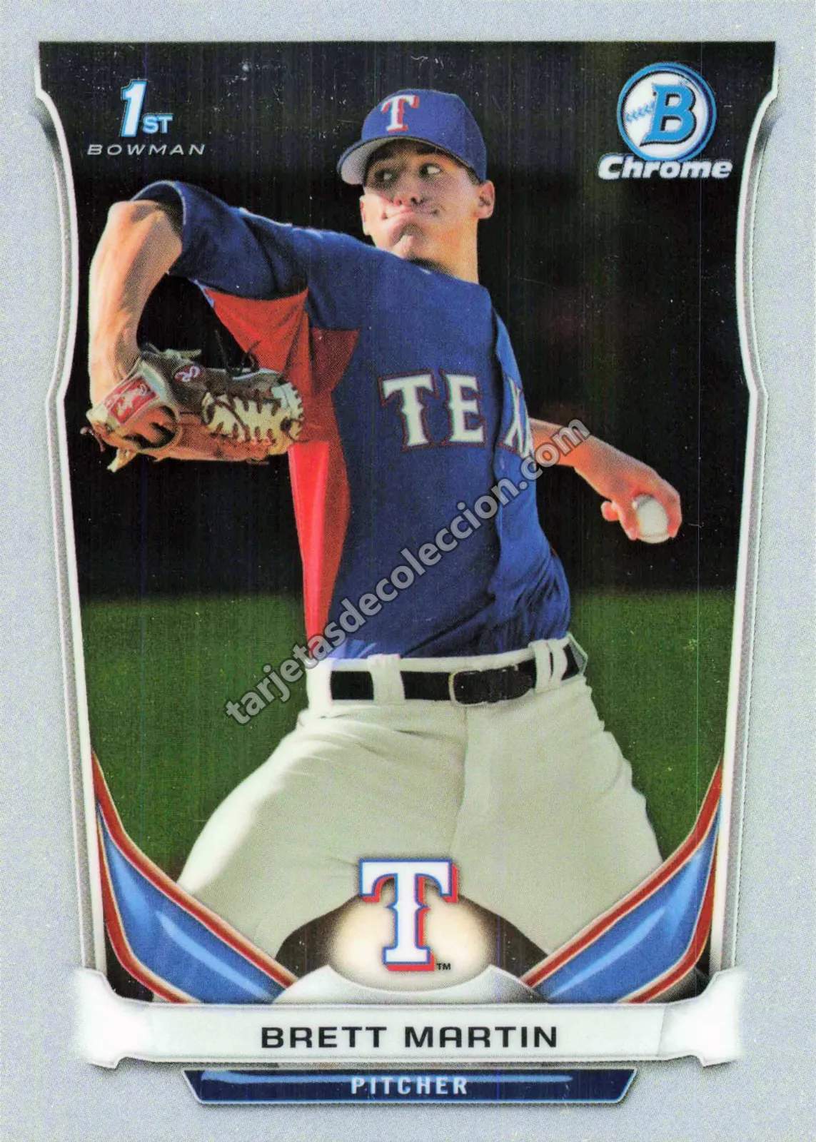 Brett Martin - Bowman Chrome Draft 2014 #CDP116 (1st Bowman Chrome)