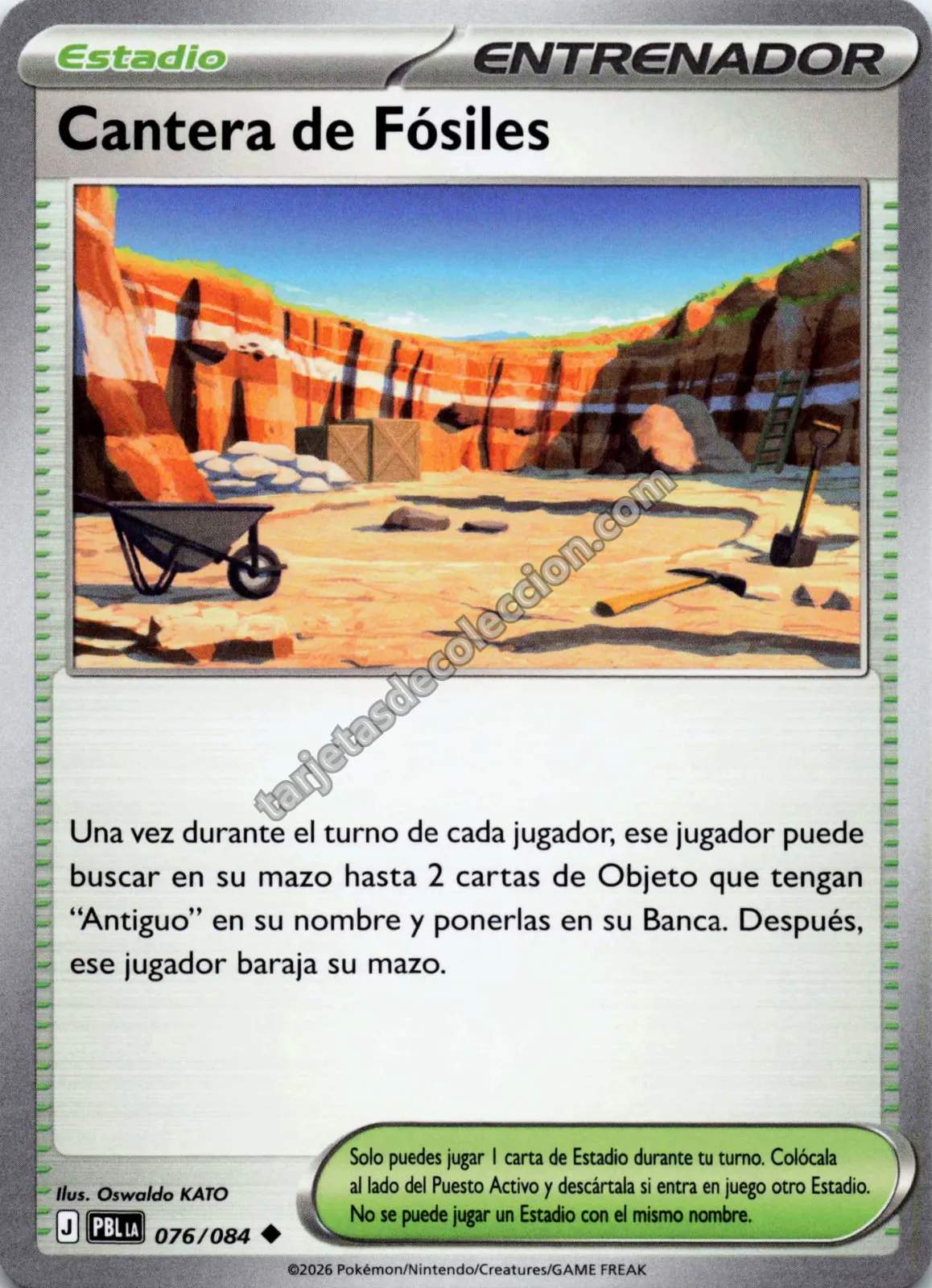 Cantera de Fósiles 076/084