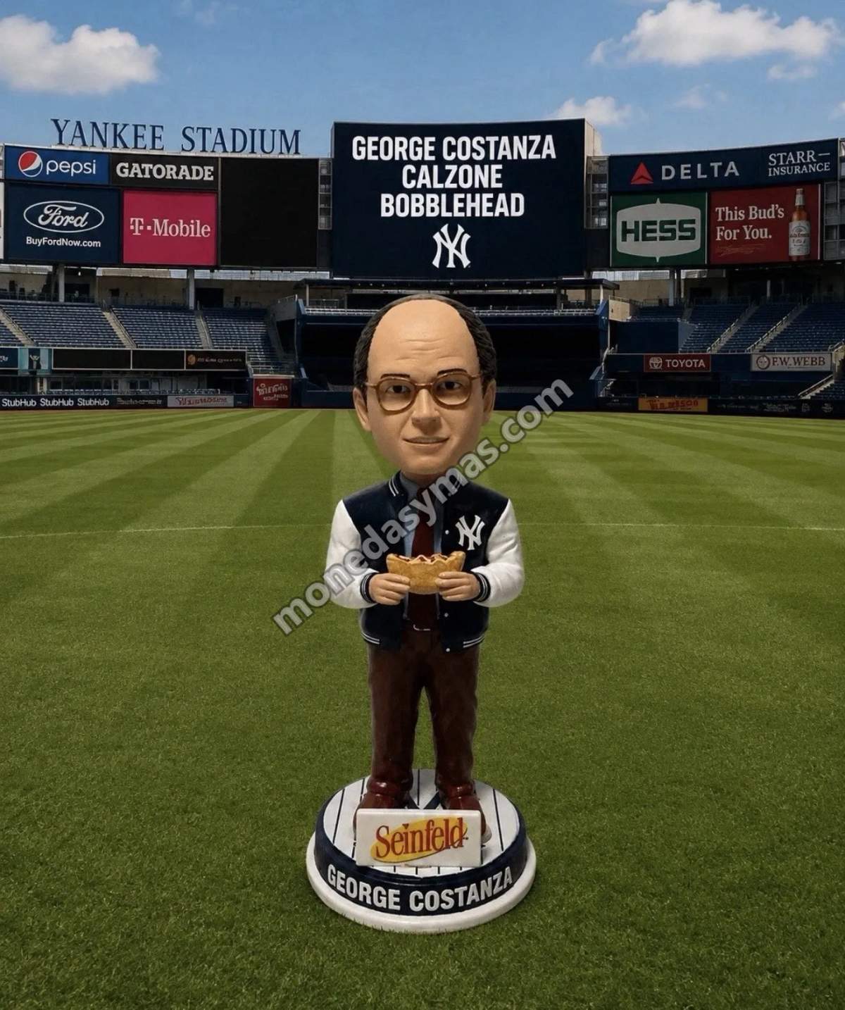 George Costanza Calzone Bobblehead (SGA Yankee Stadium)