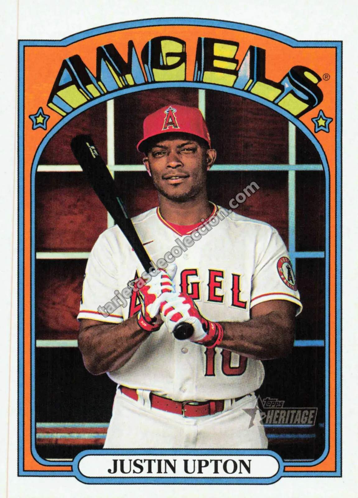 Justin Upton - Topps Heritage 2021 #195