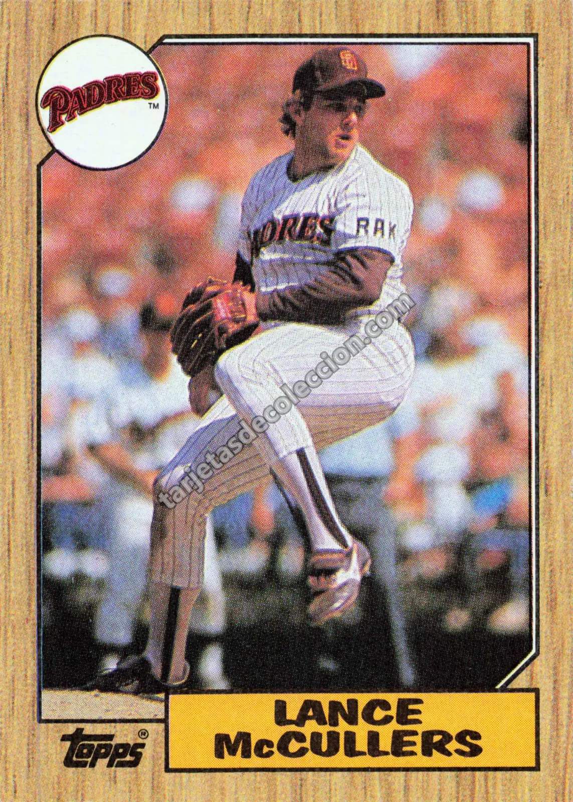 Lance McCullers Sr. - Topps 1987 #559