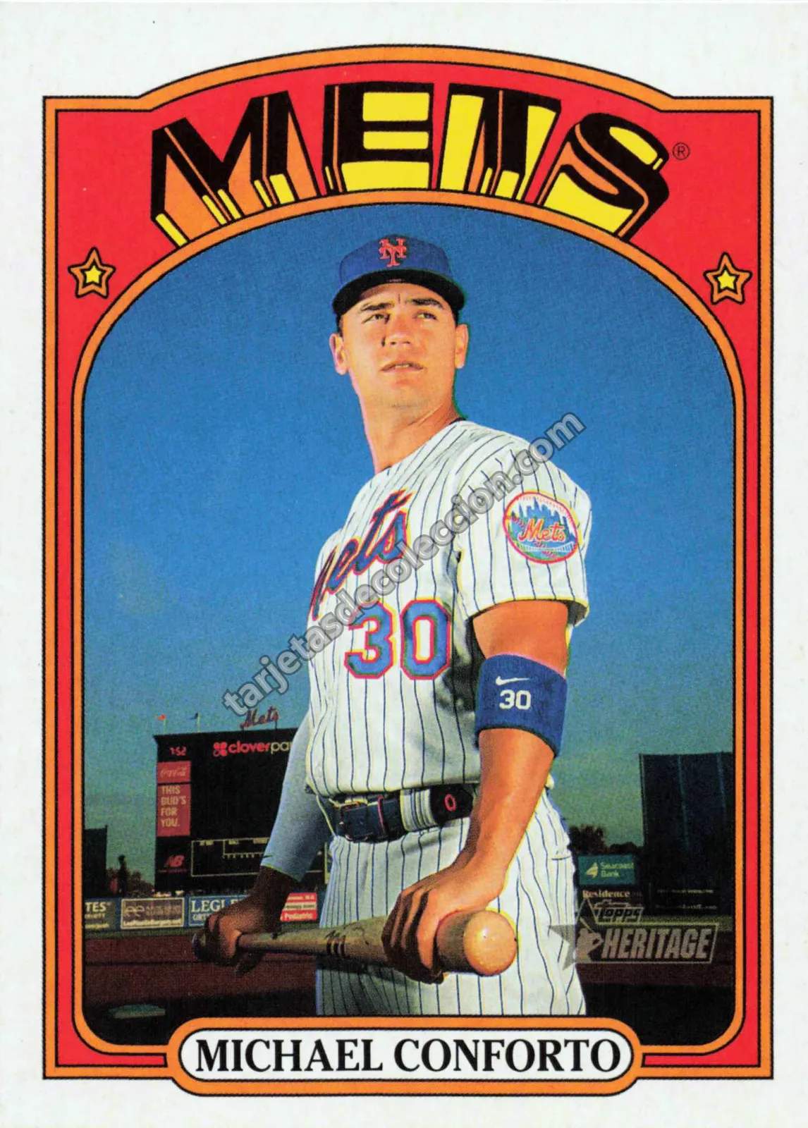 Michael Conforto - Topps Heritage 2021 #335