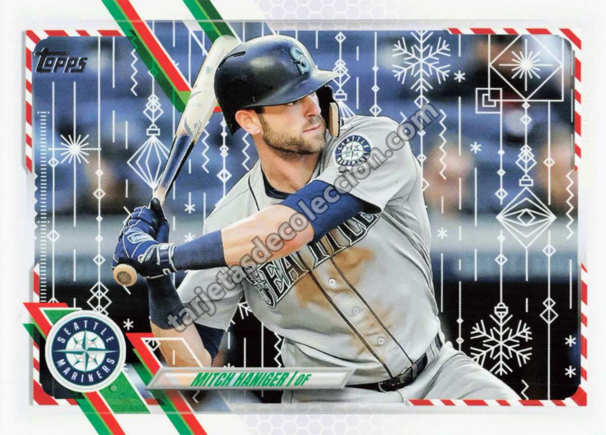 Mitch Haniger - Topps Holiday 2021 #HW54