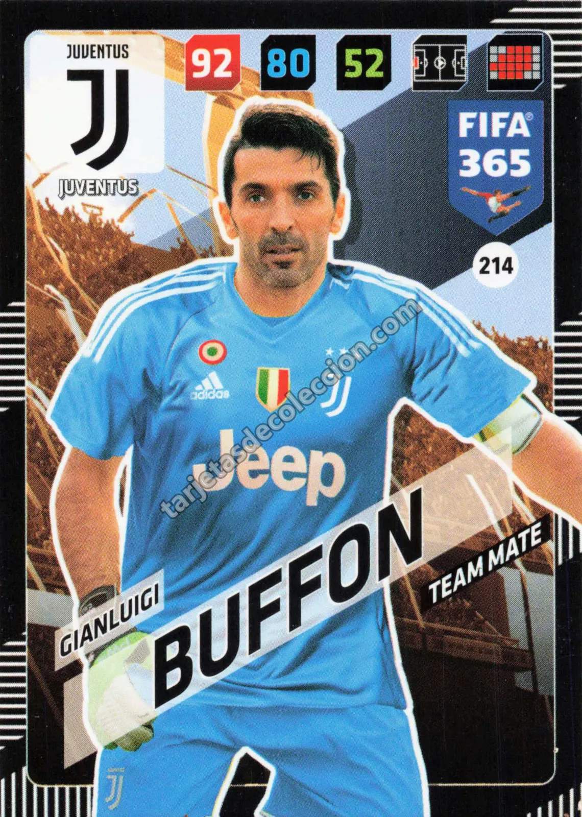 Panini FIFA 365 Adrenalyn XL - Gianluigi Buffon (Juventus #214)
