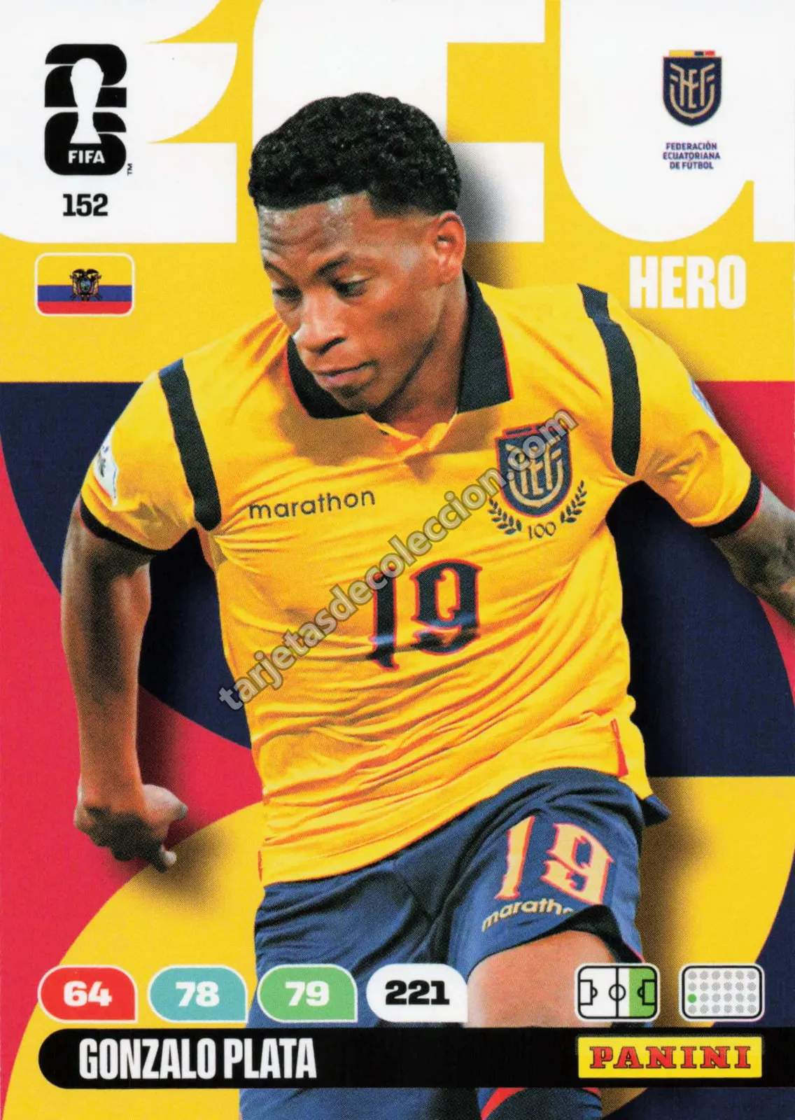 Panini FIFA World Cup 26 - Gonzalo Plata (Hero #152)