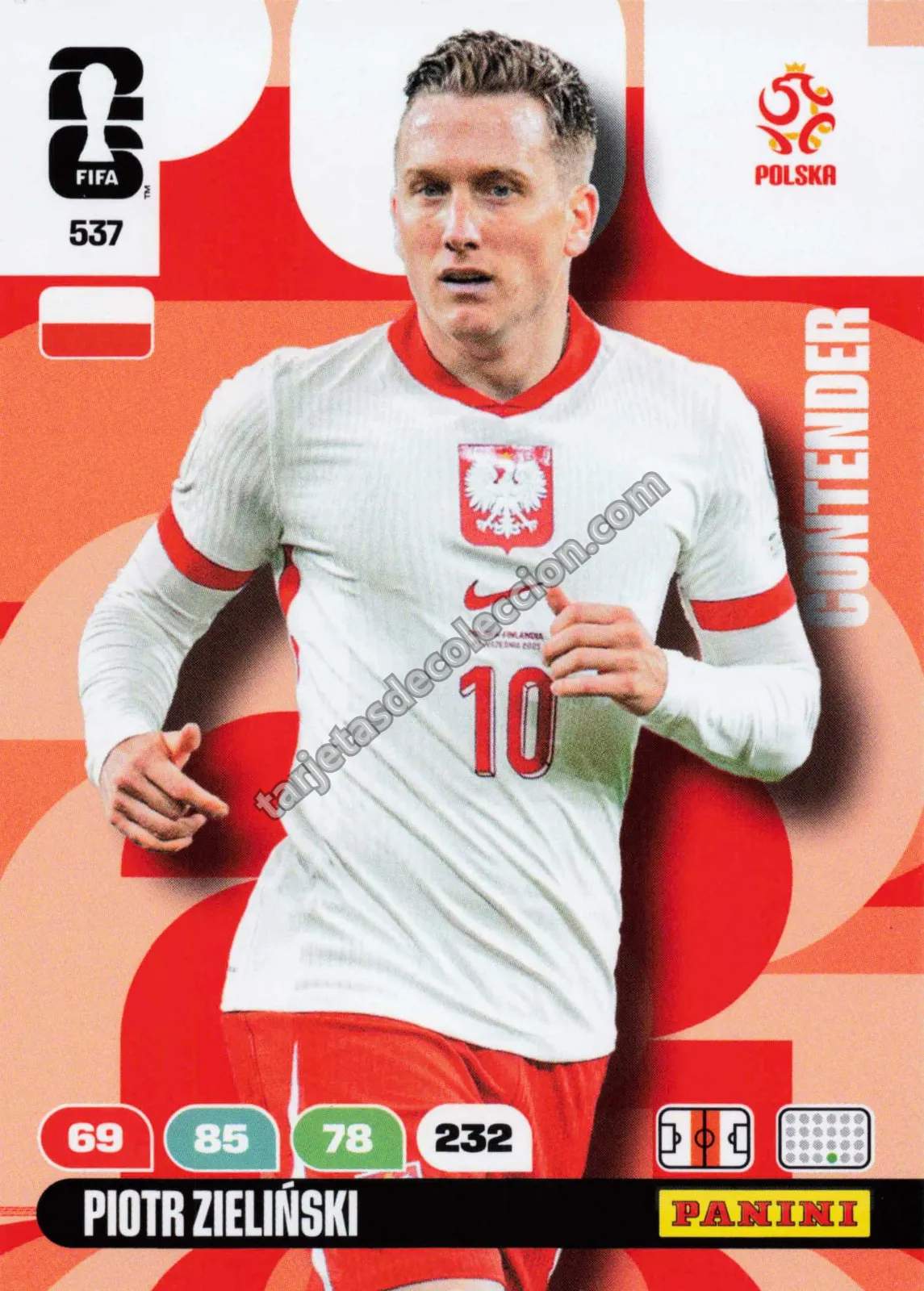 Panini FIFA World Cup 26 - Piotr Zieliński (Contender #537)