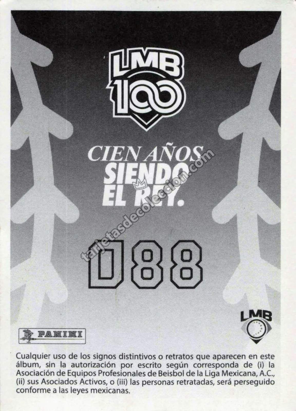 Panini LMB 100 Años - Escudo / Logotipo Sultanes de Monterrey (#D88)