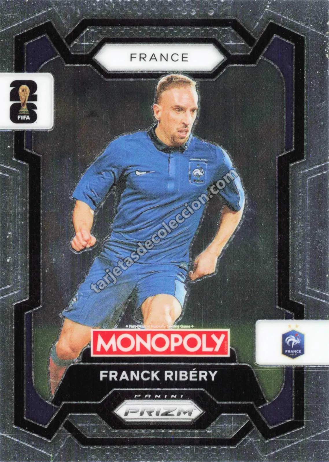Panini Monopoly Prizm FIFA World Cup 26 - Franck Ribéry (#8)