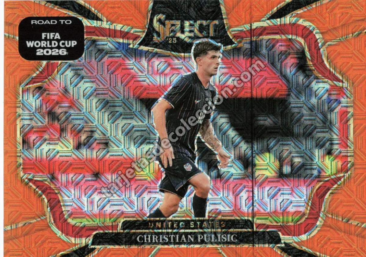 Panini Select Road to FIFA World Cup 26 - Christian Pulisic (Field Level #231 /825)