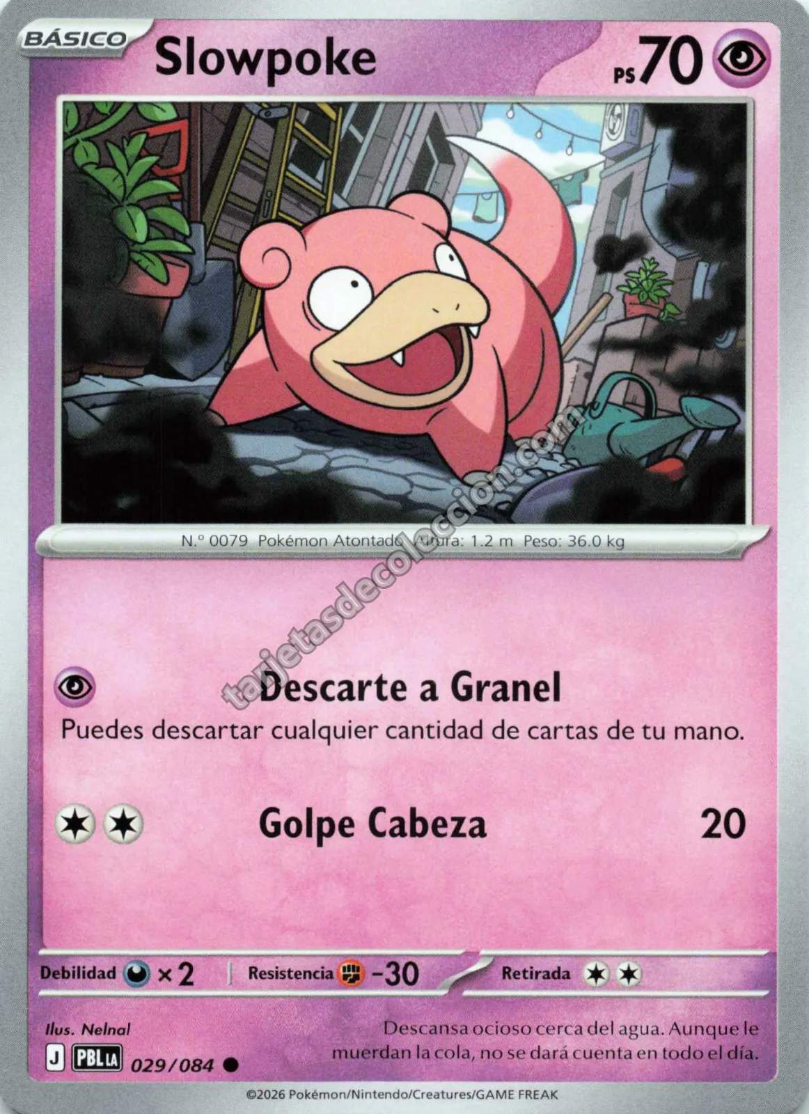 Pokémon TCG - Slowpoke 029/084 (Básico)