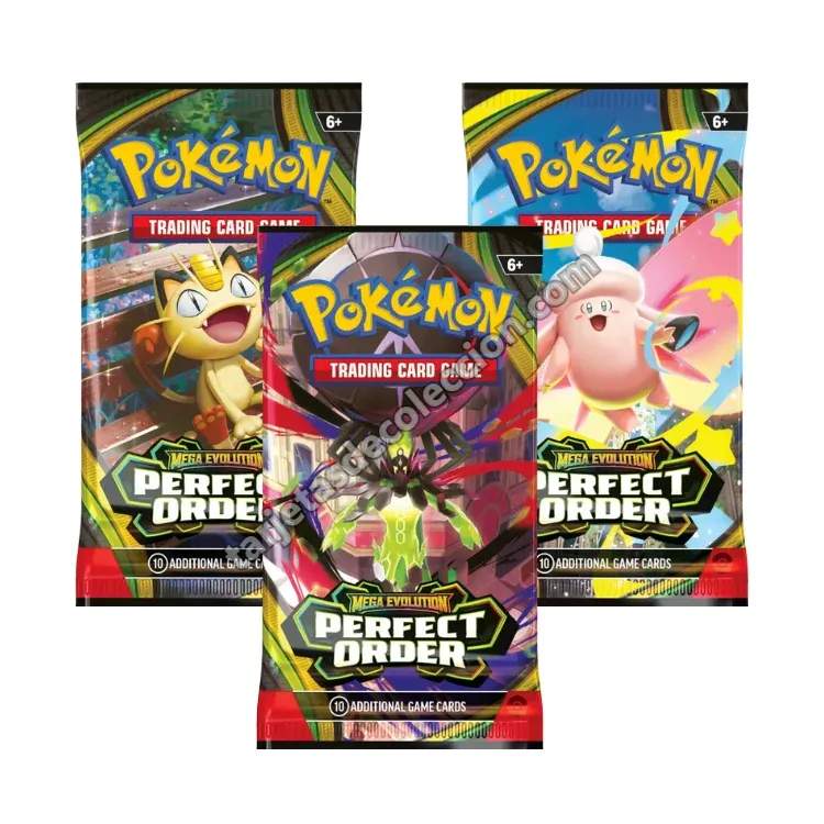 Pokémon TCG - Sobre de Mejora / Booster Pack (Mega Evolution: Perfect Order)